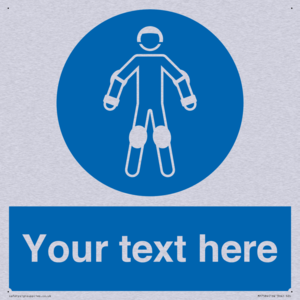 Custom protective roller sport equipment must be worn